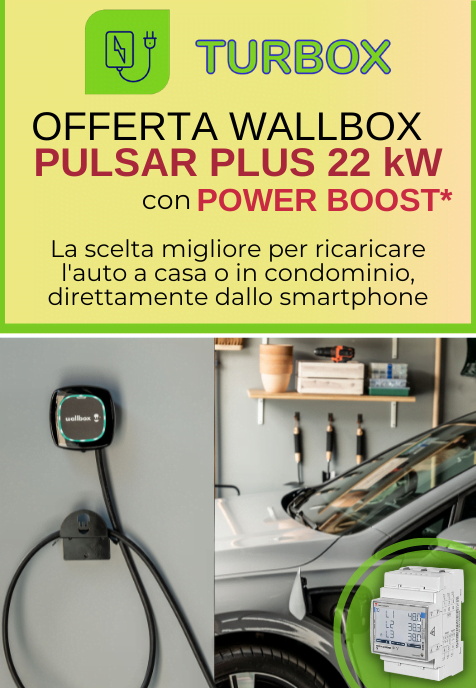 Offerta Wallbox Pulsar Plus 22 kW + Power Boost