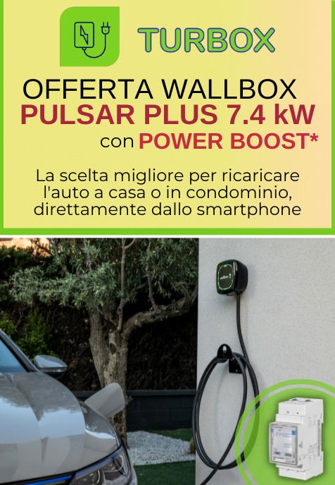 Offerta Wallbox Pulsar Plus + Power Boost