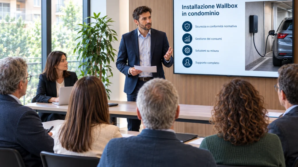 Amministratori di condominio installazione wallbox