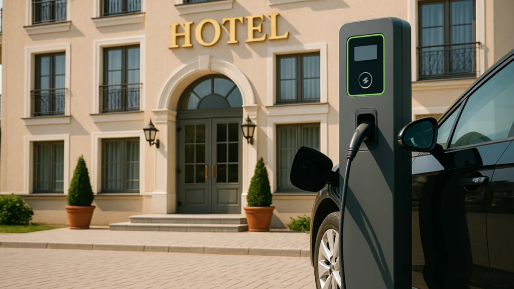 hotel investono ricarica elettrica